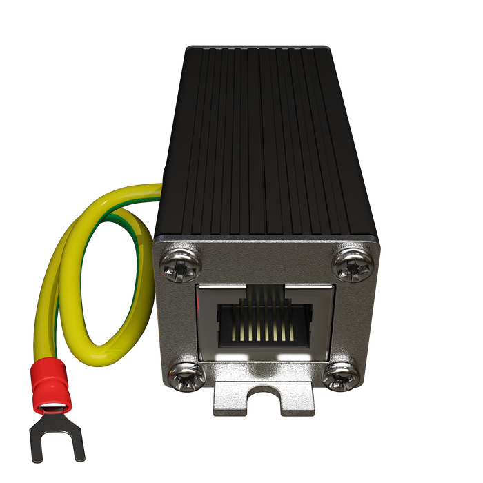 Tupavco TP302 Ethernet Surge Protector PoE++ Gigabit RJ45 Lightning Suppressor