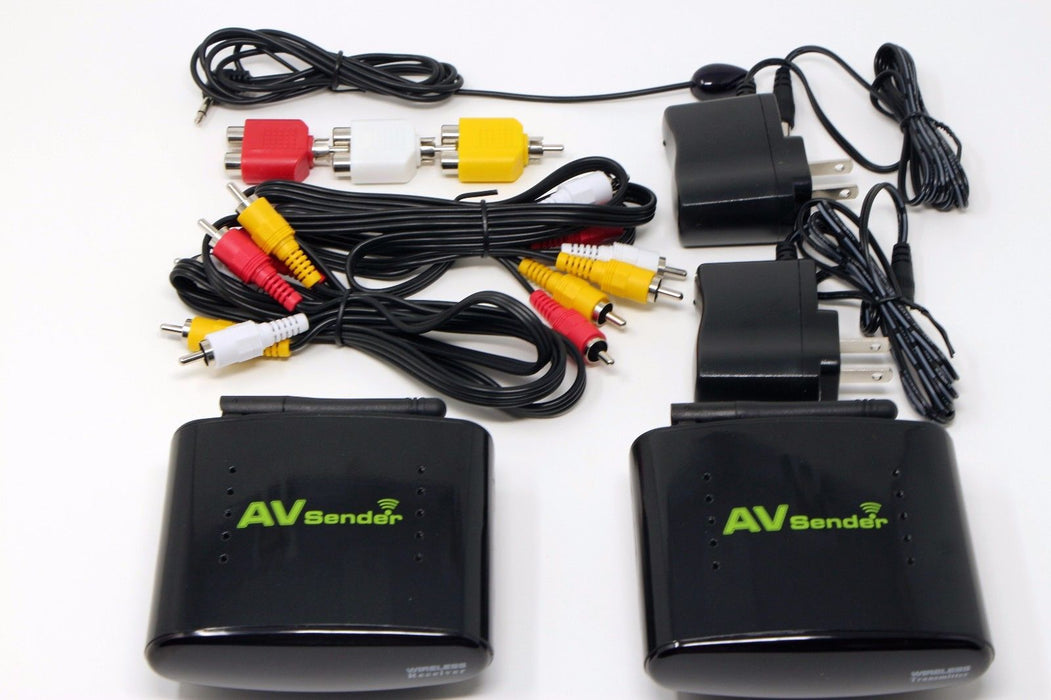 Wireless 2.4 Ghz 800ft Digital Audio Video Transmitter with IR