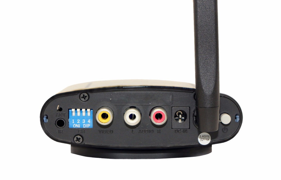Wireless 2.4 Ghz 800ft Digital Audio Video Transmitter with IR