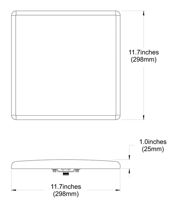 Panel 5Ghz WiFi Antenna - 22dBi - 5Ghz-5.8GHz Wide Range - Outdoor - Directional Wireless