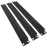 1U Blank Panel (3 Pack) - Metal Spacer 19" Filler for Server Rack Cabinet Enclosure - Black Durable Steel