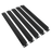 1U Blank Panel (5 Pack) - Metal Spacer 19" Filler for Server Rack Cabinet Enclosure - Black Durable Steel