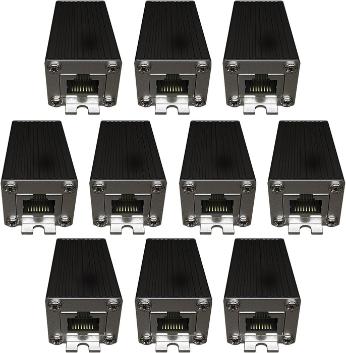 Tupavco TP325 Ethernet Surge Protector / 2.5 Gigabit PoE++ 150W / Gas Discharge Tube (10 Pack)