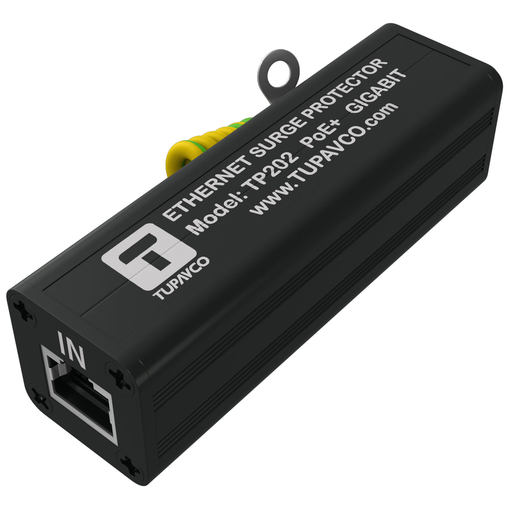 Ethernet Surge Protector - PoE++ Gigabit - Tupavco TP202