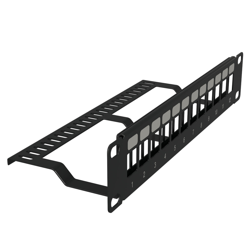 10" Patch Panel for Mini Network Rack (12 Port) - Tupavco TP410