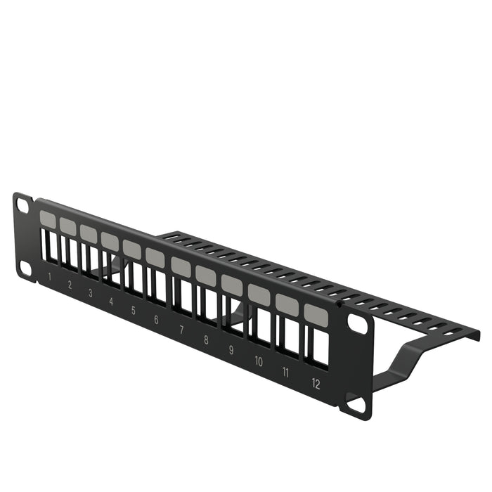 10" Patch Panel for Mini Network Rack (12 Port) - Tupavco TP410