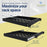 19" Sliding Rackmount Shelf (1U) - Tupavco TP466