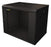 9U Server Rack Cabinet 19" - Vent Fans - Lockable Glass Door - Steel Frame - Lockable Removable Sides