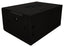 4U Server Rack Cabinet 19" - Vent Fans - Lockable Glass Door - Steel Frame - Lockable Removable Sides