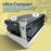 3U Server Chassis - Compact 12" Deep 19" Rackmount ATX Computer Case - Tupavco TP1833