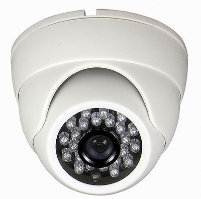 Outdoor Surveillance Camera Security System Dome Color 550TVL LED 3.6mm CCTV