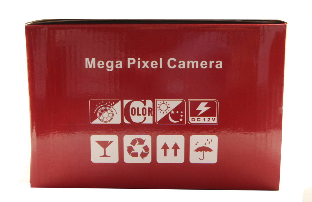 Outdoor Camera System 1/4" 3.6mm Wired Security Surveillance Night