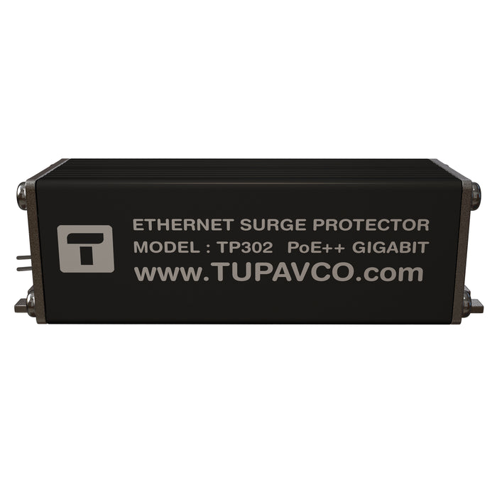 Tupavco TP302 Ethernet Surge Protector PoE++ Gigabit RJ45 Lightning Suppressor