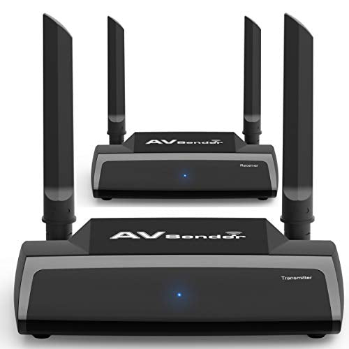 4K 50M Wireless HDMI Video Transmitter And Receiver 1TX 2RX Laptop PC To Tv Display Adapter Extender I.750726595