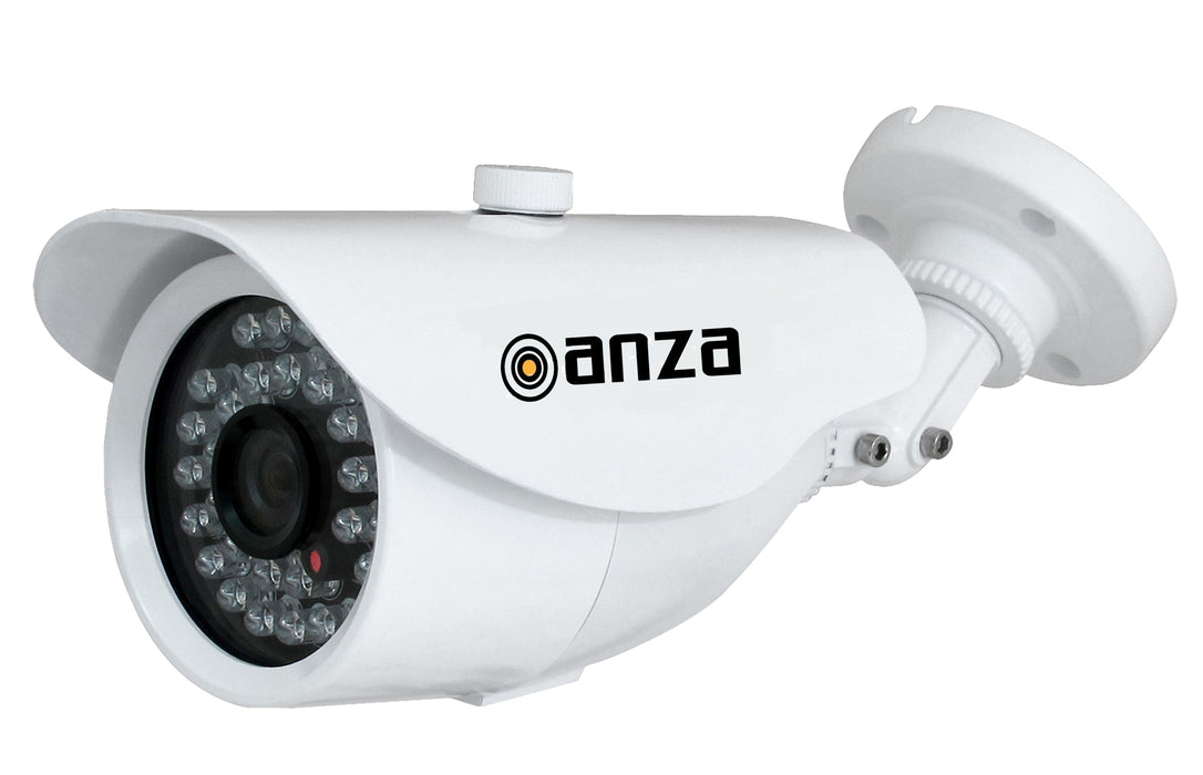 Bullet Camera 4 in 1 HD 720p AHD/CVI/TVI and CVBS 800TVL IP66 Outdoor/Indoor Megapixel High Definition 1/4" 3.6mm Lens Day/Night 24 LED