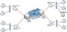 Ethernet Extender Kit (Pair 2pc) Long Range 6 Miles over single Phone Copper Wire or Network Cable