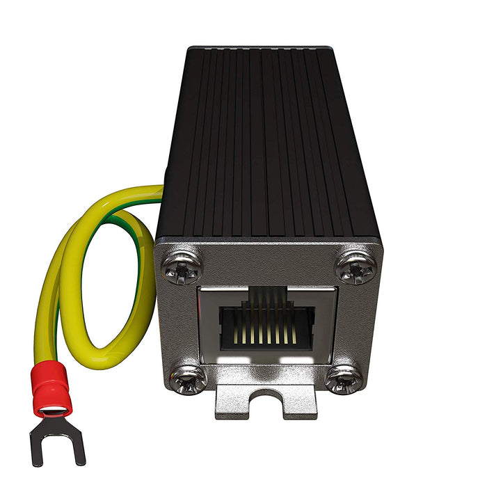 Tupavco TP302 Ethernet Surge Protector PoE++ Gigabit RJ45 Lightning Suppressor (2 Pack)