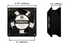 Network Cabinet Fan Kit 2pc Muffin Server Rack Cooling -Top/Side Mount