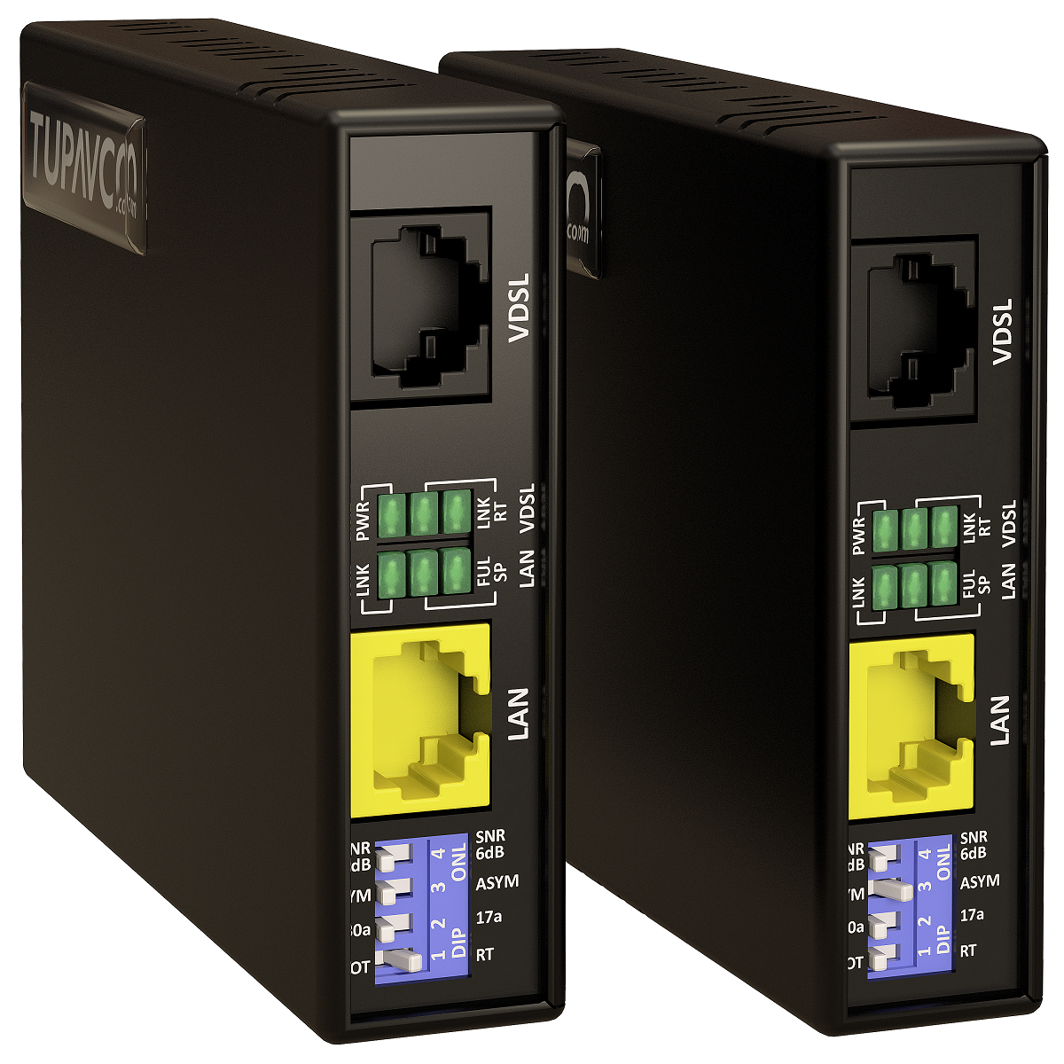 コンピュータテクニカ　Analog CRT Extender Ⅲ　2台セット Ethernet Extender Pair - Wire & Cable Ethernet Extender. — Tupavco