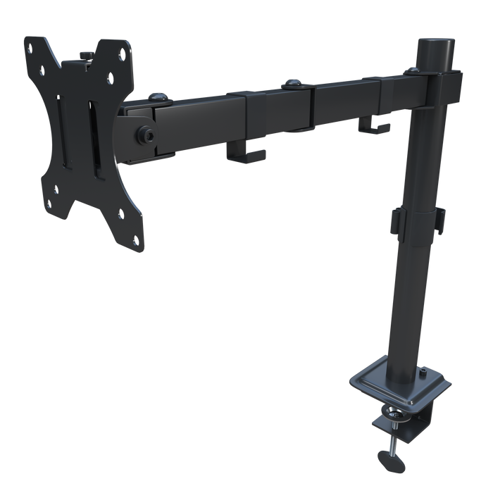 Monitor Stand - Single Monitor Arm - Fully Adjustable Motion  (Rotation/Tilt/Swivel) - Up to 32 inch 17.6 LB