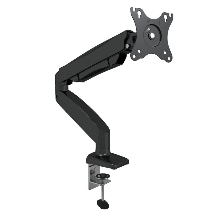 Monitor Arm - Gas Spring Single Monitor Stand - Fully Adjustable Motion (Rotation/Tilt/Swivel)