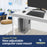 CPU Holder Under Desk Mount - PC Computer Tower Case Holder for Table, Wall or Standing Desk