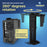 CPU Holder Under Desk Mount - PC Computer Tower Case Holder for Table, Wall or Standing Desk