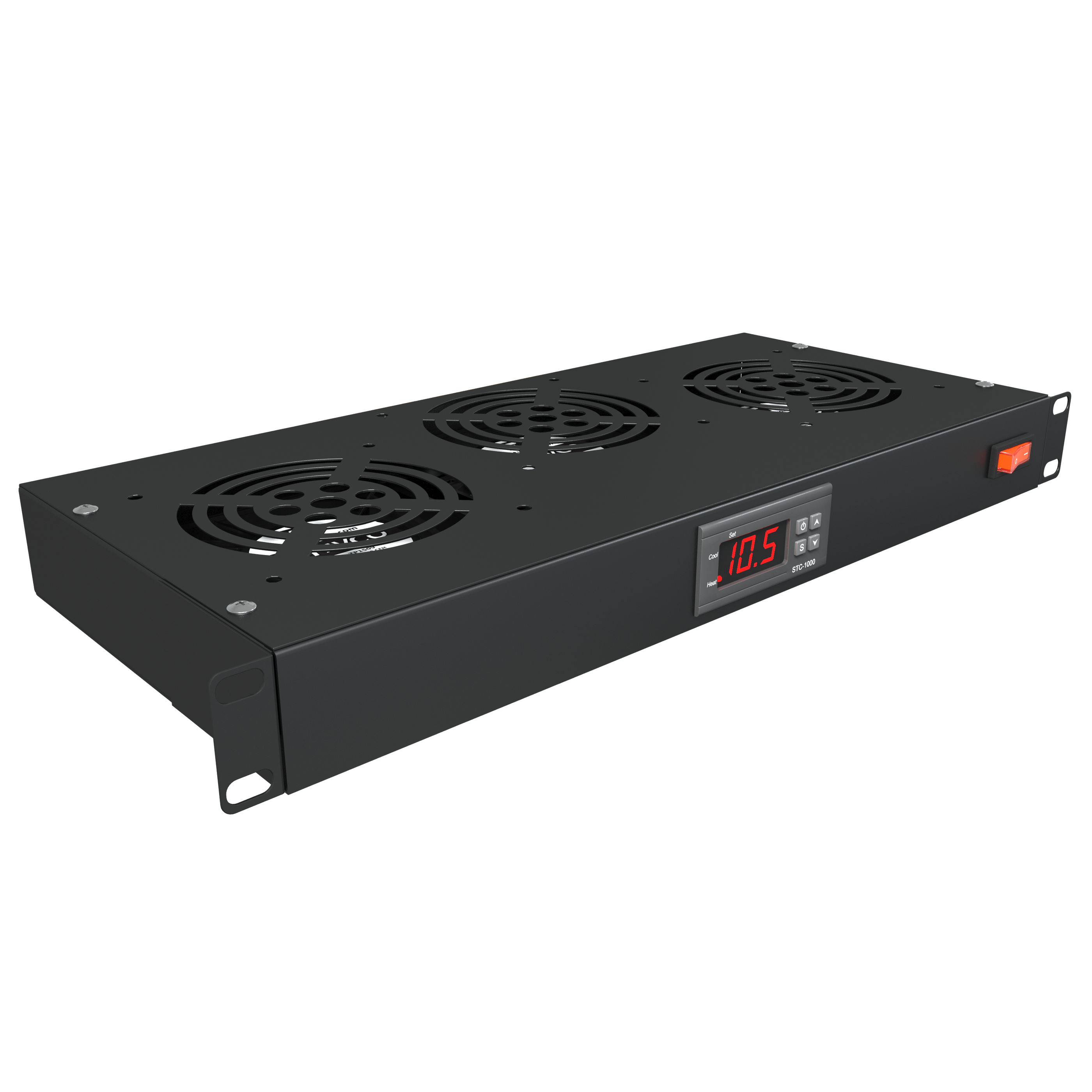 Fan Network Rack Bottom 1U 19