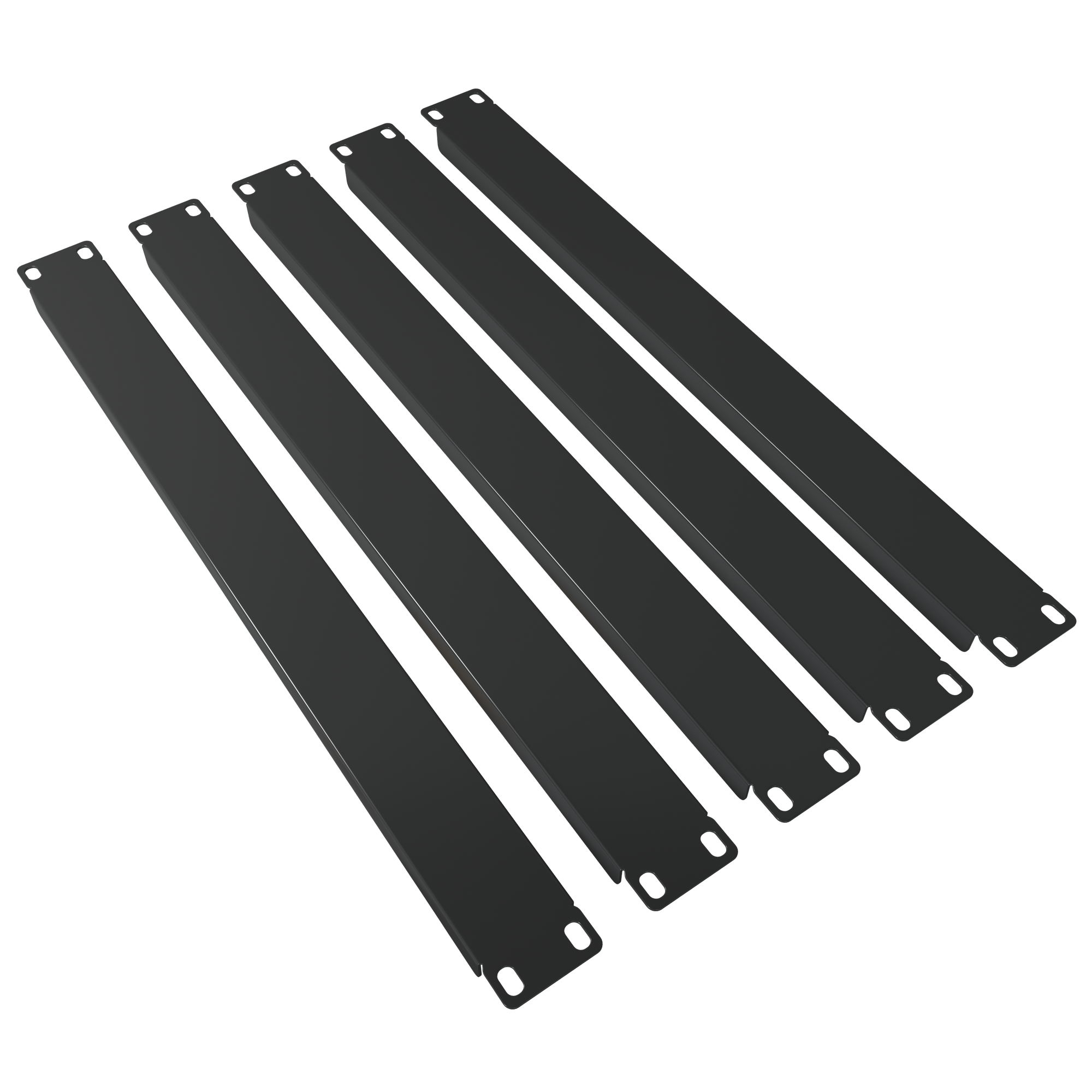 Server Rack Filler 1U Blank Panel (5 Pack) - Metal Spacer 19