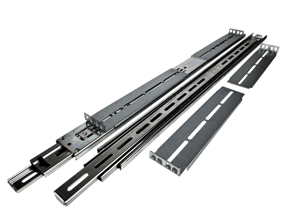 Rackmount Sliding Rails - Kit for 2U-8U Chassis (Adjustable 26" to 40" Depth) 2 or 4 Post Mount Sliders for Server Case - Tupavco 1822