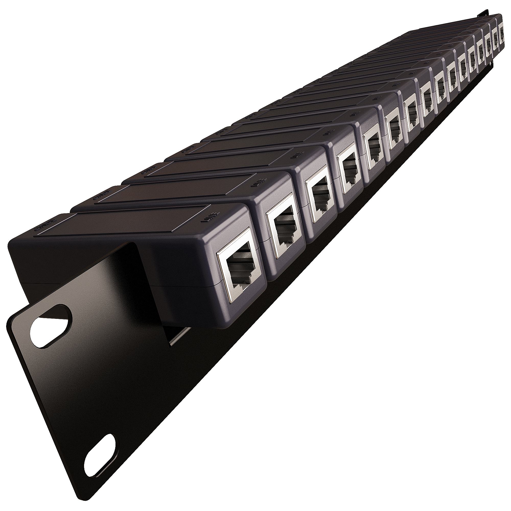 Rack Mount Rail Panel 19