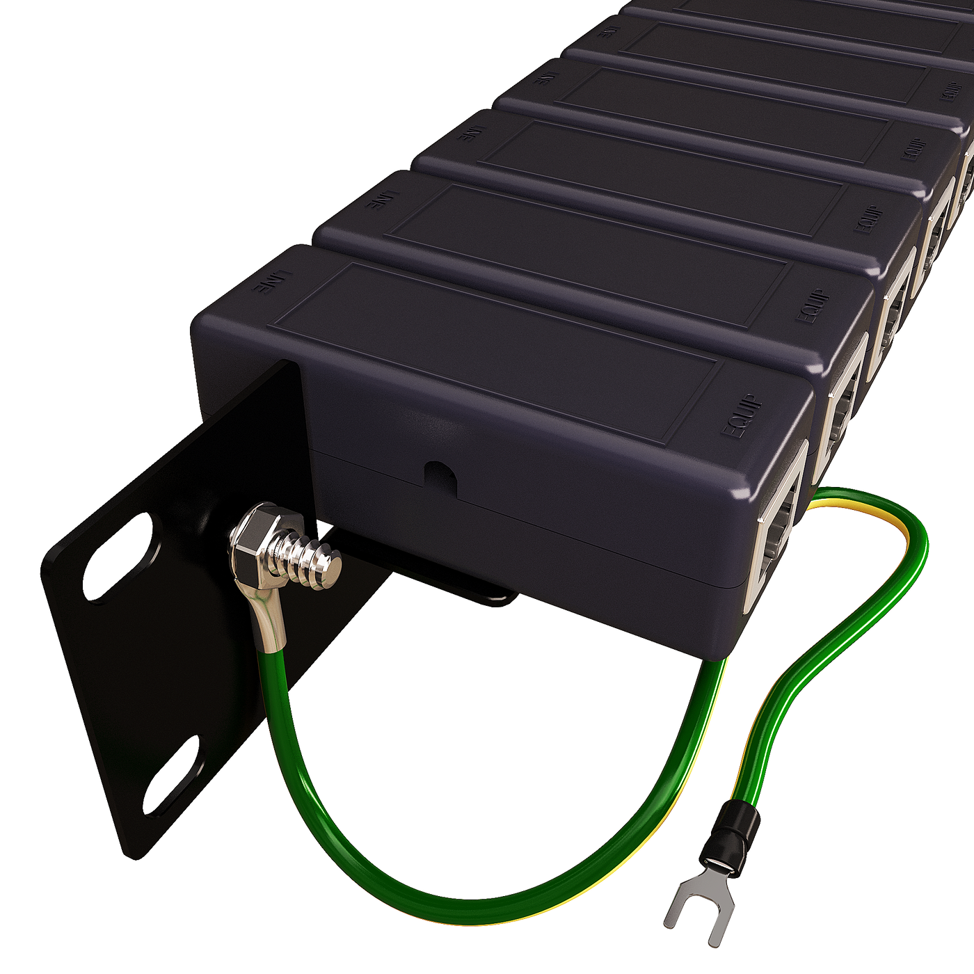 Rack Mount Rail Panel 19