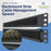 1U Brush Panel (3 Pack) - 19 inch Rackmount Strip Cable Management Spacer for Network Server Rack Cabinet Enclosure