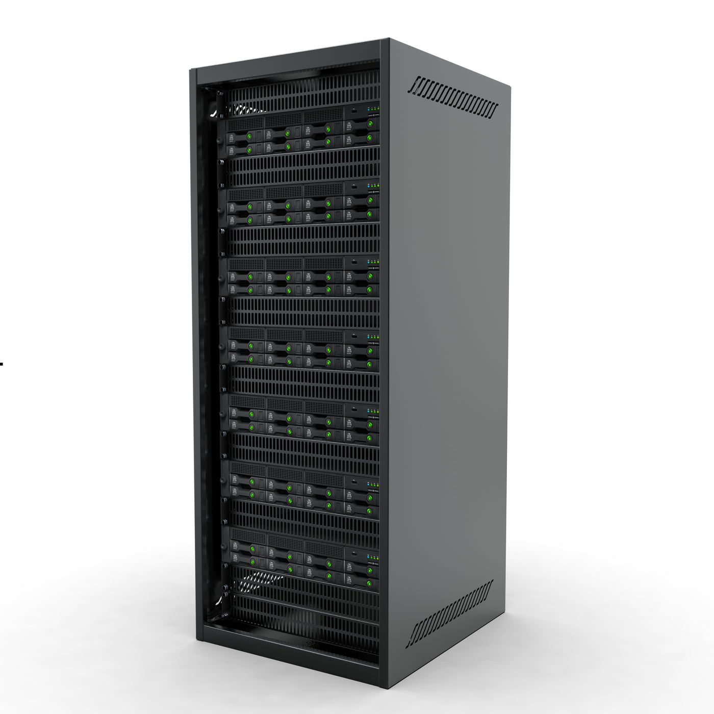 2U Rackmount Venting Panel - Spacer for 19