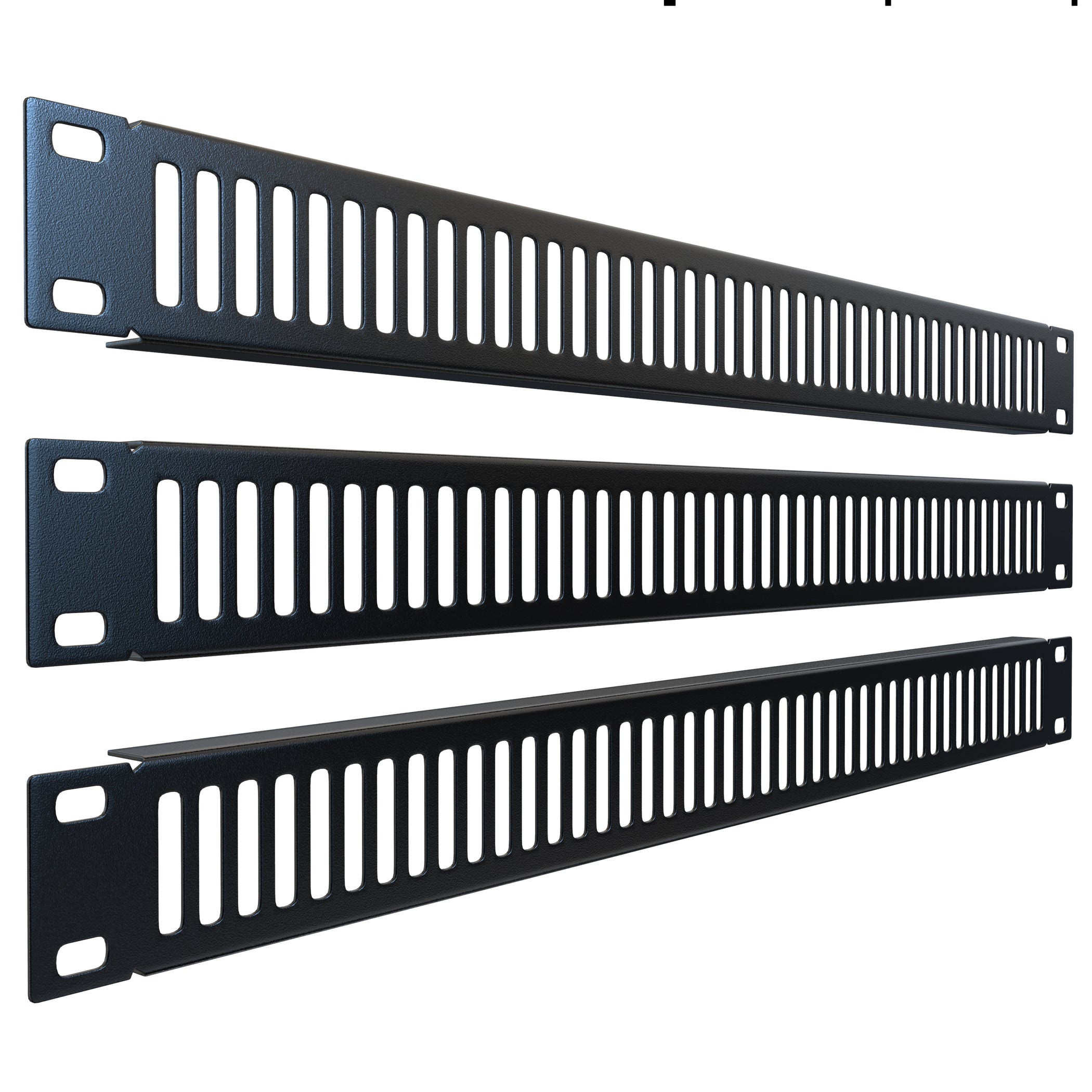 1U Rackmount Venting Panel (3 Pack) Spacer for IT/AV 19 inch Network ...