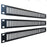 Rackmount Venting Panel - 1U (3 Pack) Spacer for IT/AV 19 inch Network Server Rack Mount Cabinet Enclosure