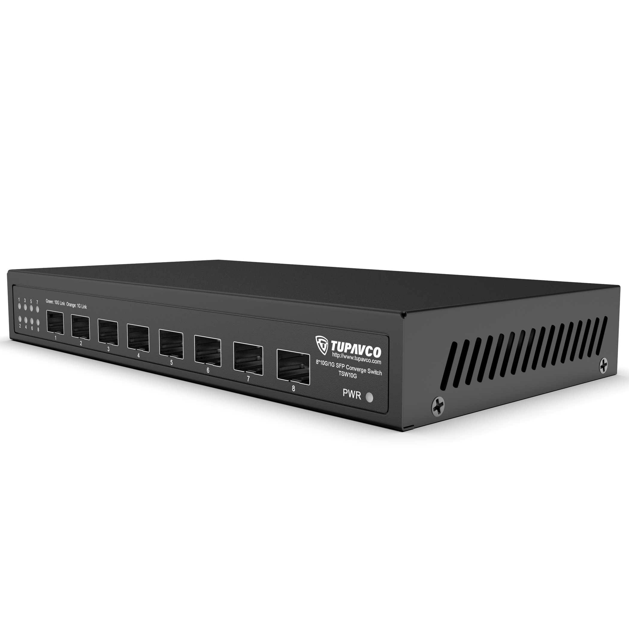 10GB SFP+ Switch (8 Port - Unmmanaged) - Tupavco TP1910