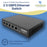 2.5GB Switch (5 Port) for Ethernet Network - High Speed 10M/100M/1G/2.5G Gigabit (802.3bz) - Tupavco TP1940