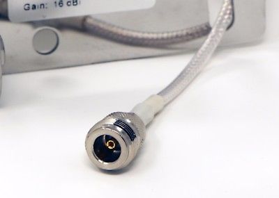 Yagi WiFi 5.8Ghz Antenna - 16dBi Radome - H:19° - V:19° - Outdoor - Directional - N-Female Cable