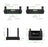Wireless HDMI Transmitter and Receiver HD Extender Kit Dual Band 1080P Video/Audio/IR Signal Extension