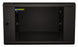 6U Server Rack Cabinet 19" - Vent Fans - Lockable Glass Door - Steel Frame - Lockable Removable Sides