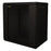 12U Server Rack Cabinet 19" - Vent Fans - Lockable Glass Door - Steel Frame - Lockable Removable Sides