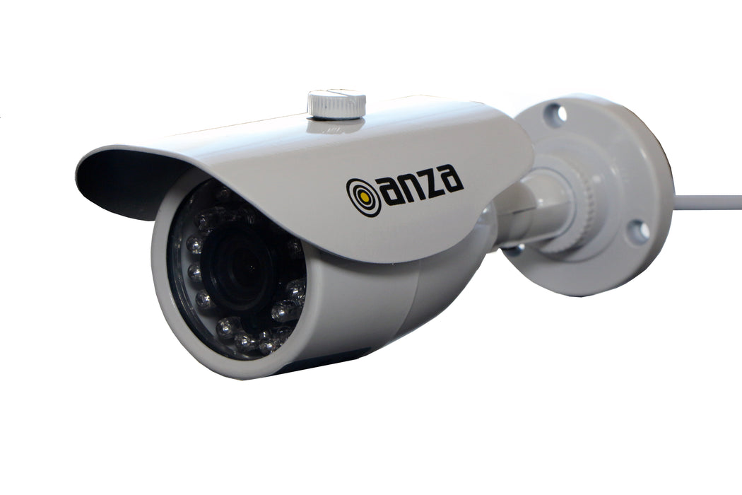 Bullet Camera 4 in 1 HD 720p AHD/CVI/TVI and CVBS 800TVL IP66 Outdoor/Indoor Megapixel High Definition 1/4" 3.6mm Lens Day/Night 24 LED